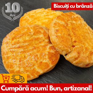 Biscuiți Sărați cu Brânză | Gust Autentic | Mons Mellis