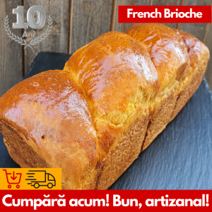 French Brioche cu Unt Premium de la Mons Mellis: Delicatesa Franțuzească 900g ??