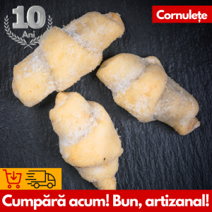 Cornulete Fragede cu Borș 150g - Deliciu Artizanal de la Mons Mellis