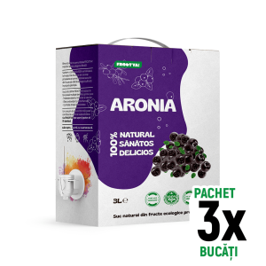 3 x Suc de Aronia Natural 3L