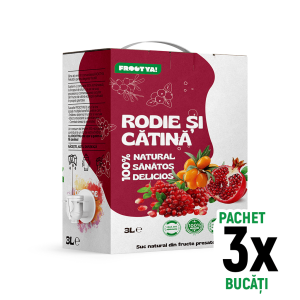 3 x Suc de rodie și cătină – Pachet PROMO (9L)
