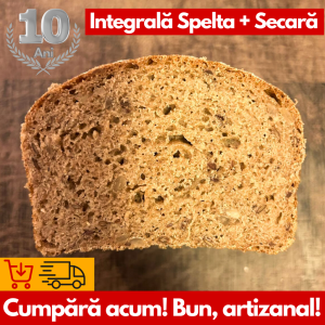 Pâine integrala de Spelta si Secara Nutritie completa